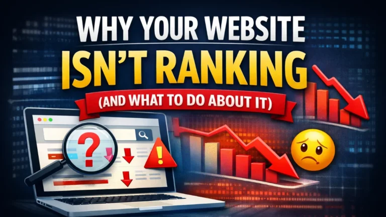 Why Your Website Isn’t Ranking (And What to Do About It)
